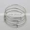 Wholesale Copper Bangle Bracelet Adjustable Wire Bangle Bracelet
