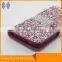 Custom-Made Bling Bling Rhinestone Leather Case For Samsung Galaxy S7,Leather Flip Case