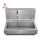 Durable Stainless Steel hospital medical Surgical Scrub sink medical hand Washing Trough with sensor tap