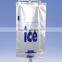 printing LDPE plastic packaging bag /ice bag for wine