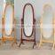 Wooden Cheval Mirror