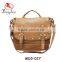 MD5-026 Hot Sale Rivet Ladies Genuine Leather Satchels Bag