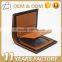2016 custom made slim leather card wallet