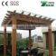 Outdoor WPC pergola, waterproof pergola