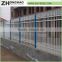PVC coated Factory price Metal Frame Material decorative wrought iron fence supplier