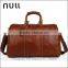 vintage brown men's travel bag genuine leather duffel bag