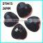 Black Heart Rhinestone ,20mm Heart Sew On Rhinestone Beads ,Garment Beads
