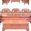 Mahogany furniture like sofa ten sets of head