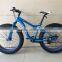 New Product 26'' Blue Aluminum Alloy Fat Bike For Sale