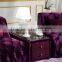 Italian Design Large Size U-shaped Chesterfield Fabric Corner Sofa AL034