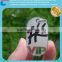 Customized Die-Cut Stainless Steel Dog Tag With Metal String