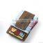 Hot sell custom design high quality leather money clip wallet
