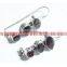 Exxotic fine fashionable 925 sterling silver green onyx earrings jewelry wholesale, gemstone silver jewelry wholesale K1398, gol
