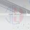 Anodized Single Top and Bottom Track Wardrobe Sliding Door Profile