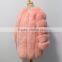 Winter Natural Short Red Fox Fur Coat For Women