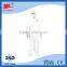 Type 4 5 6 MICROPOROUS non woven chemical protective disposable coverall