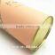 Guangzhou beautiful luxury round tin bottom coffee box with factory price