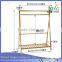 Simple style clothes racks and stands Bamboo Clothes Drying Hanger Stand