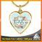 Customized oem wedding giveaways zinc alloy key holder printed blank keychain