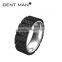 new design finger ring popular hot selling carbon fiber and titanium ring