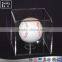 Shenzhen factory custom acrylic crystal basketball /baseball display case /box