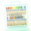 24 color oil paint sticks stationery plastic drawer