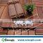 Wood Deck Board Wooden Slat Tiles with Interlocking Plastic Grid Base
