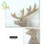 2016 Unique cheap Artificial Wooden Christmas Deer Decoration handicrafts