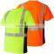 Workwear Black Series Class 2 High Visibility T Shirt with Silver Breathable Reflective Tape
