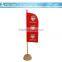 High Quality Custom Stand Table Desk Flag