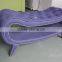European country style tufted fabric upholstered wooden ottoman stool
