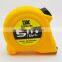 Factory new design measuring tape, plastic co-molded with soft rubber case
