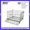metal foldable steel storage cages storage cage rack HSX-3608