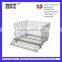 supermarket storage cart cage with wheels HSX-92