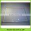 Rectangular shaped lucite storage box desktop designed acrylic dustcover