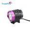 Hot sale Bicycle Bike Light Head lamp D008, 2000LM 8.4v bicycle flash light , led bike light set rechargeable 18650 battery .