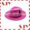 100% Wool Stain-Resistant Crushable Dress Plaid Fedora Hat