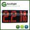 Single Color Red LED Gas Station Price Changeable Sign with Control System