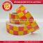 Shining star with honeycomb reflective pvc sticker for vihecle