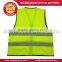 high visibility 2pockets refletive security vest/reflective running vest
