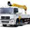 hand operated lifting equipment on truck, Model No.:SQ20S5, 20ton truck crane with telescopic booms.