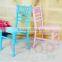 Wooden Colorful Children Chiavari Chairs