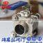 3pc Superior quality welding thread Stainless steel floating ball valve