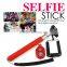 Factory supply wireless bluetooth selfie stick monopod with shutter remote
