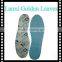 3mm green foam insole for shoes black latex refresh shoe soles antimicrobial cotton material insole shoes