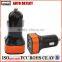Car Charger Adaptor Bullet Dual Mini USB 2-Port for Samsung Apple iPhone 4 S 5