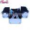 Large Aluminium Silver Beauty Cosmetic Case Bag For Gift