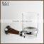 1400 Wooden Zinc Alloy Chrome Bathroom Accessories Set