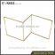 Decorative Stainless Steel Display, Display Frames, Glossy Steel Display