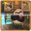 KANO6154 Cartoon Craft Fiberglass Sculpture Panda Statue